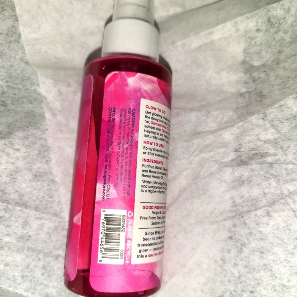 Heritage Store Rosewater & Glycerin Hydrating Facial Mist - Picture 8 of 9